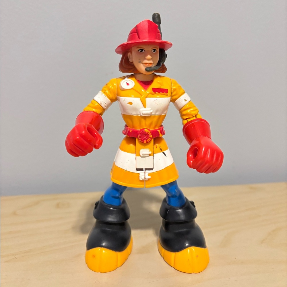 Fisher-Price Wendy Waters Firefighter 👩‍🚒 Rescue Heroes Vintage - 1998